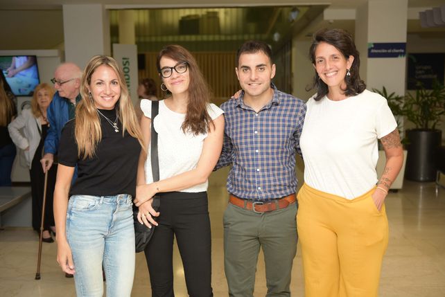 Yamila Rahbe, Luciana Maldonado , Pablo Garcia y Lucila Ferullo
