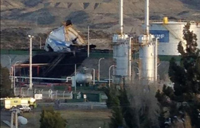 El incidente ocurrió en una planta deshidratadora que la petrolera posee en suelo chubutense.