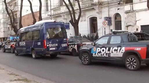La comisaría 5ª amaneció bajo alerta por un incendio en el marco de una supuesta protesta