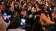 Multitudinaria recepción a Javier Milei en Rosario