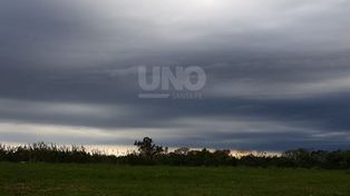 Rige un alerta a corto plazo por tormentas fuertes para Santa Fe
