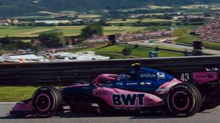 El paisaje del Red Bull Racing, con el Alpine de Franco Colapinto. Este domingo, el GP de Austria.