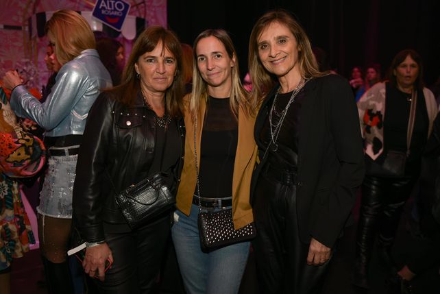 Fabiana Mihal, Eugenia Cepero y Silvia Luzzi