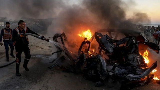 Siete muertos por bombardeos israelíes en Gaza &nbsp;