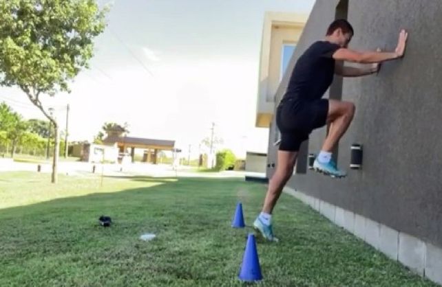 L&eacute;rtora intensifica su preparaci&oacute;n en su domicilio.