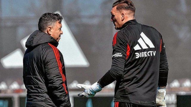 El probable equipo de River para enfrentar a Unión en Mendoza El probable equipo de River para enfrentar a Unión en Mendoza