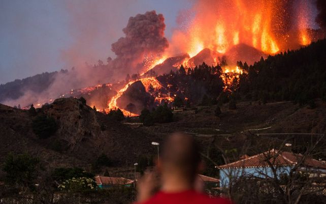 La erupción del volcán de La Palma en imágenes