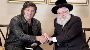 En el tercer día de su visita a Israel, Javier Milei se reúne con familiares de personas secuestradas por Hamas. Mantuvo encuentro con el rabino Osher Vai
