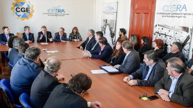 Agustín Rossi se reunió con dirigentes Pyme de todo el país