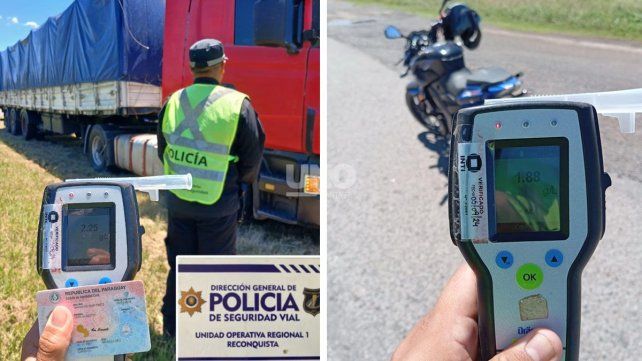 Operativos de Aalcoholemia en las rutas santafesinas Operativos de Aalcoholemia en las rutas santafesinas
