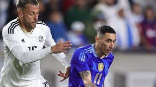 Angel Di María, el capitán argentino.