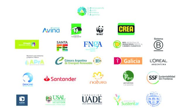 Miembros de la Alianza para la Acción Climática Argentina