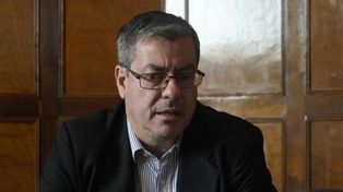 Germán Martínez, presidente del bloque de diputados de Unión por la Patria.