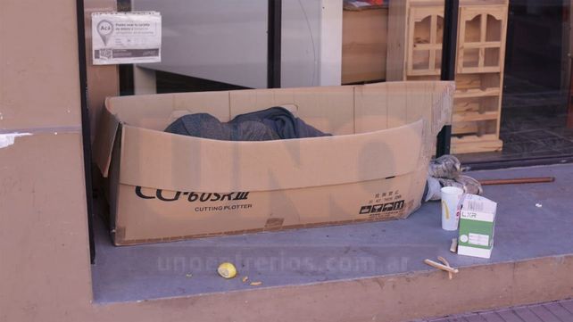 Frío: conforman mesa de emergencia en Paraná para ayudar a las personas en situación de calle