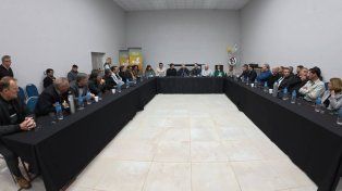 Frigerio reunió a intendentes y concejales de Juntos en Crespo
