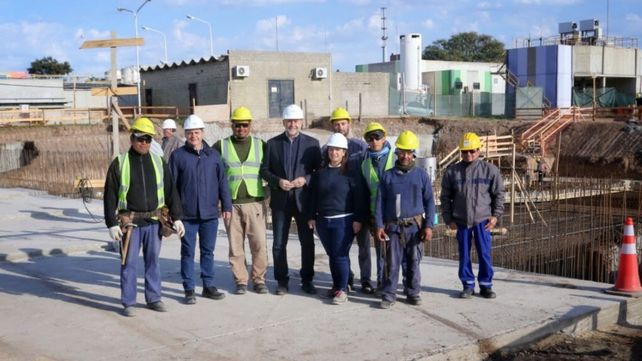 Los trabajos fueron recorridos por el gobernador Omar Perotti.