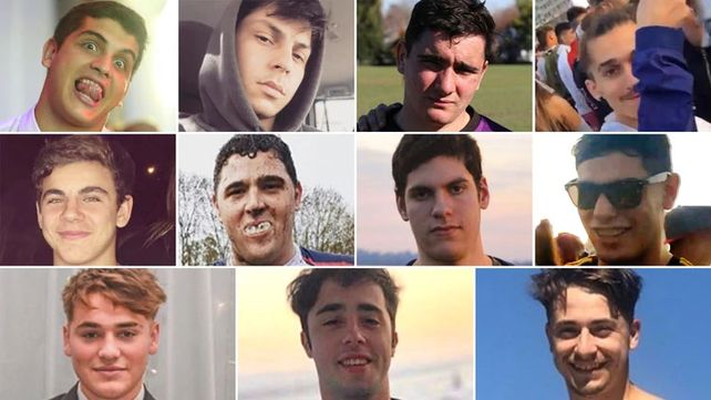 Los 11 rugbiers acusados de asesinar a golpes a un joven de 18 años en Villa Gesell