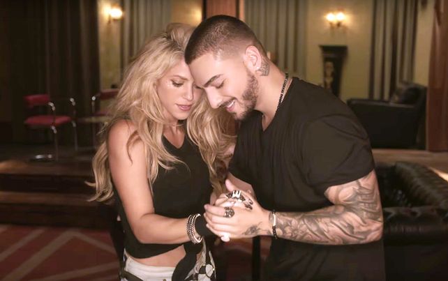Trap, el nuevo tema de Shakira y Maluma que ya la está rompiendo en todos lados