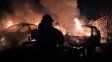 Un incendio impactante destruyó varios patrulleros de la Policía de Santa Fe