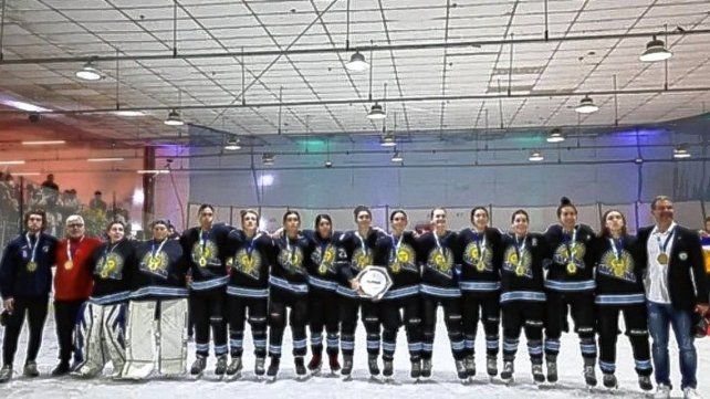 Argentina salió campeón mundial en hockey sobre hielo 3x3
