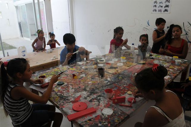 Pasar las vacaciones en la escuela