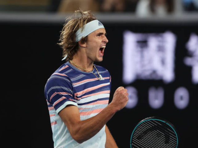 Zverev se convirtió en el primer semifinalista del Abierto de Australia