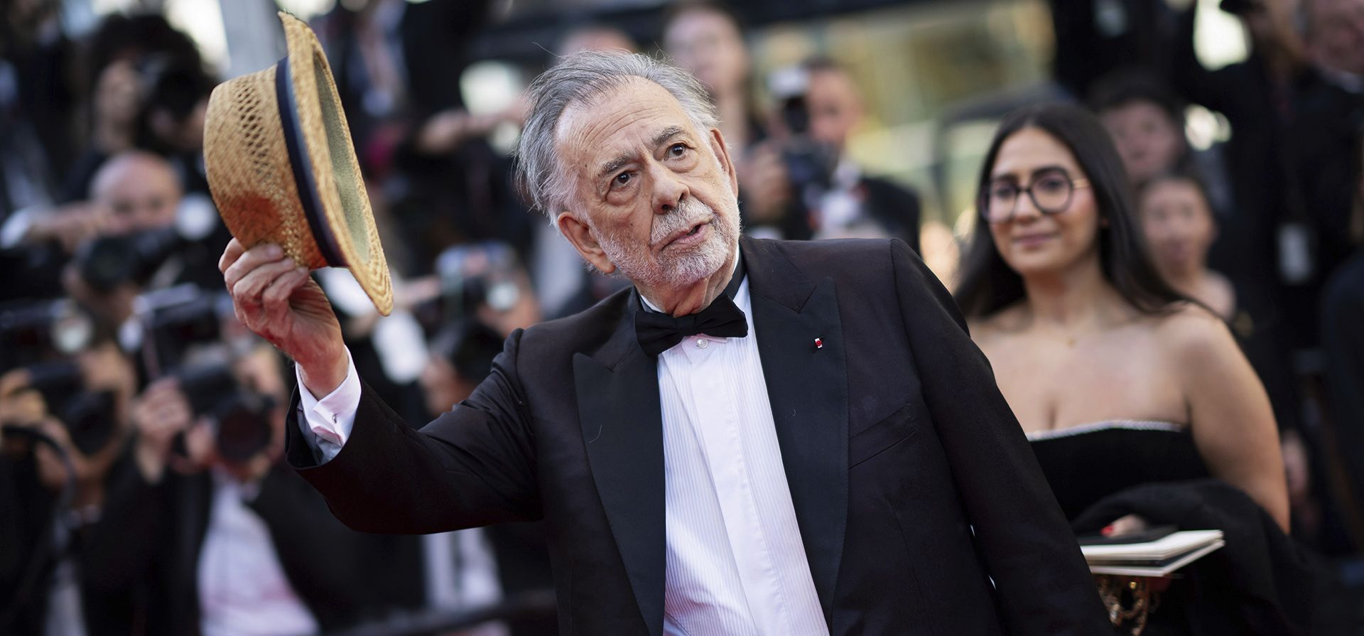 El director Francis Ford Coppola posa a su llegada a la premiere de El director Francis Ford Coppola posa a su llegada a la premiere de