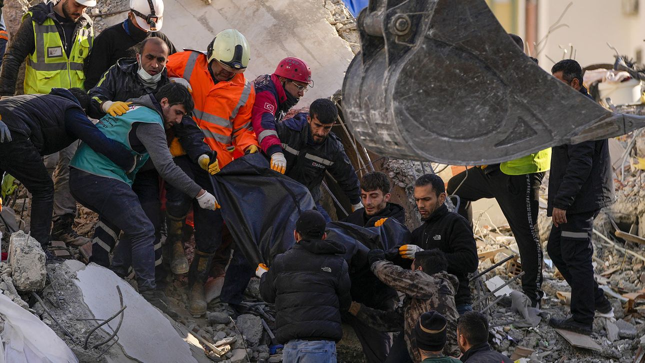 Las dramáticas imágenes del terremoto en Turquía y Siria