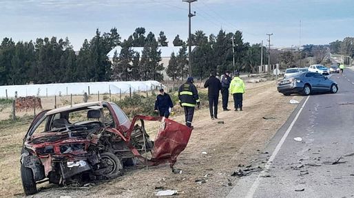 Ruta 11: un choque frontal dejó una persona fallecida