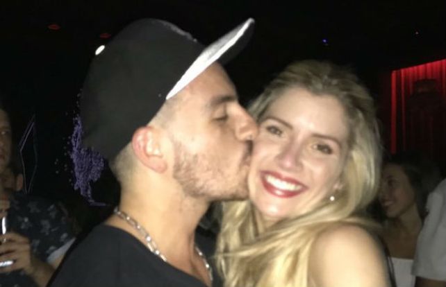 El tierno saludo, y beso, de cumple de Fede a Laurita