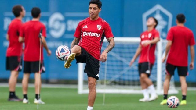Enzo Pérez no juega desde la revancha contra Palmeiras.