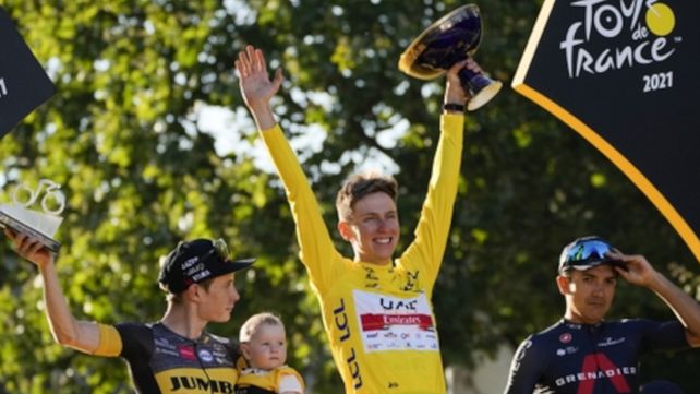 Tour de Francia: Pogacar ganó por segundo año seguido