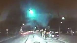 Un enorme meteorito cruzó el cielo en Estados Unidos