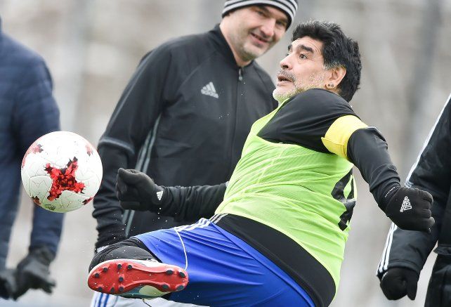Maradona asustó a los argentinos
