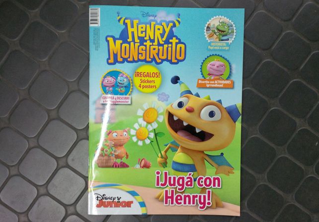 Pedí este martes la revista Henry Monstruito de Disney Junior