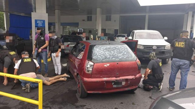 Este viernes fue detenido en una estación de servicios el sindicado como conductor del auto que llevó al sicario que mató al chofer de la Uatre.
