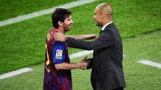 Espero que llegue el día en el que yo esté en mi sitio y pueda levantarme, aplaudirlo y despedirlo como Leo se merece, sostuvo Guardiola.
