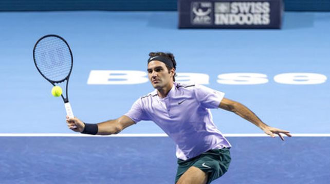 Delpo no pudo cotra el inagotable Federer, campeón en Basilea