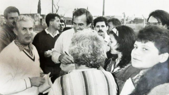 A nueve años de dejar la Fórmula 1, Reutemann saltó a la política y fue gobernador
