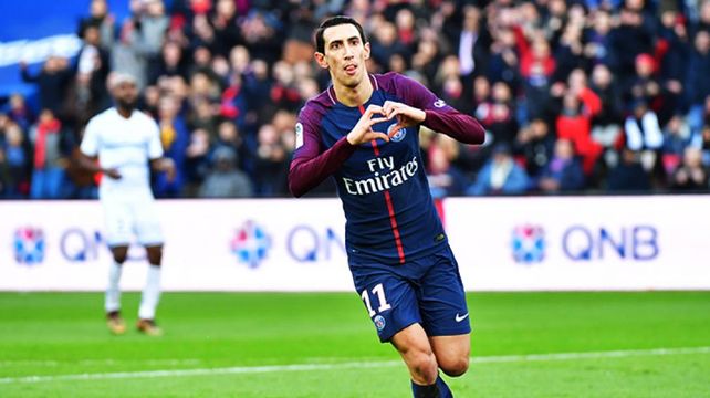 Di María brilló e hizo olvidar a Neymar