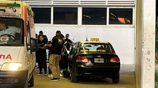 El taxista llegó para ser atendido a la guardia del Hospital Iturraspe, onde trabajó la policía&nbsp;