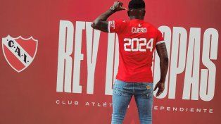 Mauricio Cuero es una de las caras nuevas de Independiente para la temporada 2023.