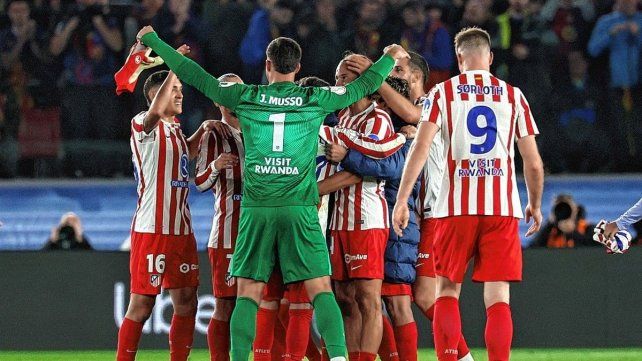 Atlético de Madrid fue goleado