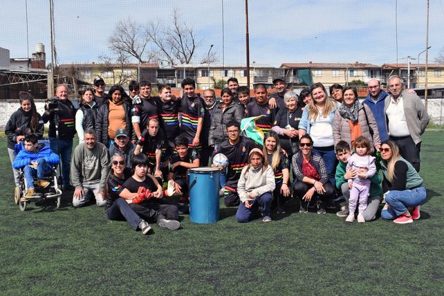 Con gran entrega y compromiso