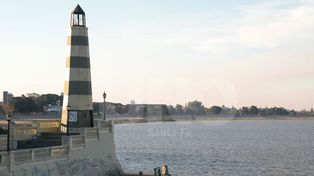 Búsqueda desesperada de un joven en aguas de la Laguna Setúbal