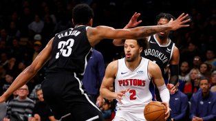 Detroit cayó ante Brooklyn y alcanzó el récord de 27 derrotas consecutivas
