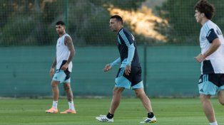 Con todos a disposición, la Selección Argentina se entrena por primera vez