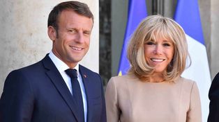 Una influencer estadounide promovió en redes sociales que la esposa del presidente francés, Brigitte, es un hombre.