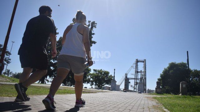 La temperatura media de enero en la ciudad de Santa Fe fue la más baja de los últimos cinco años