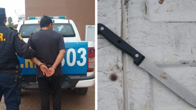 Paraná: atacó a su ex con un cuchillo y fue detenido